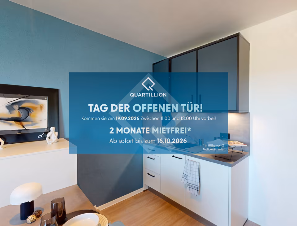 2 Monate mietfrei! Clever geschnittenes 1-Zimmer-Apartment in bester Lage in Wiesbaden