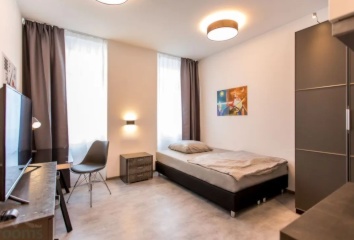 Ab 01.10.2026 - schick möbliertes 1-Zimmer-Apartment - zentraler Lage im Bahnhofsviertel in Bahnhofsviertel, Frankfurt am Main