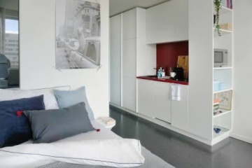 THE FLAG Philosophicum | Smart Apartment S | 26 m2 | From 1 October in Bockenheim, Frankfurt am Main