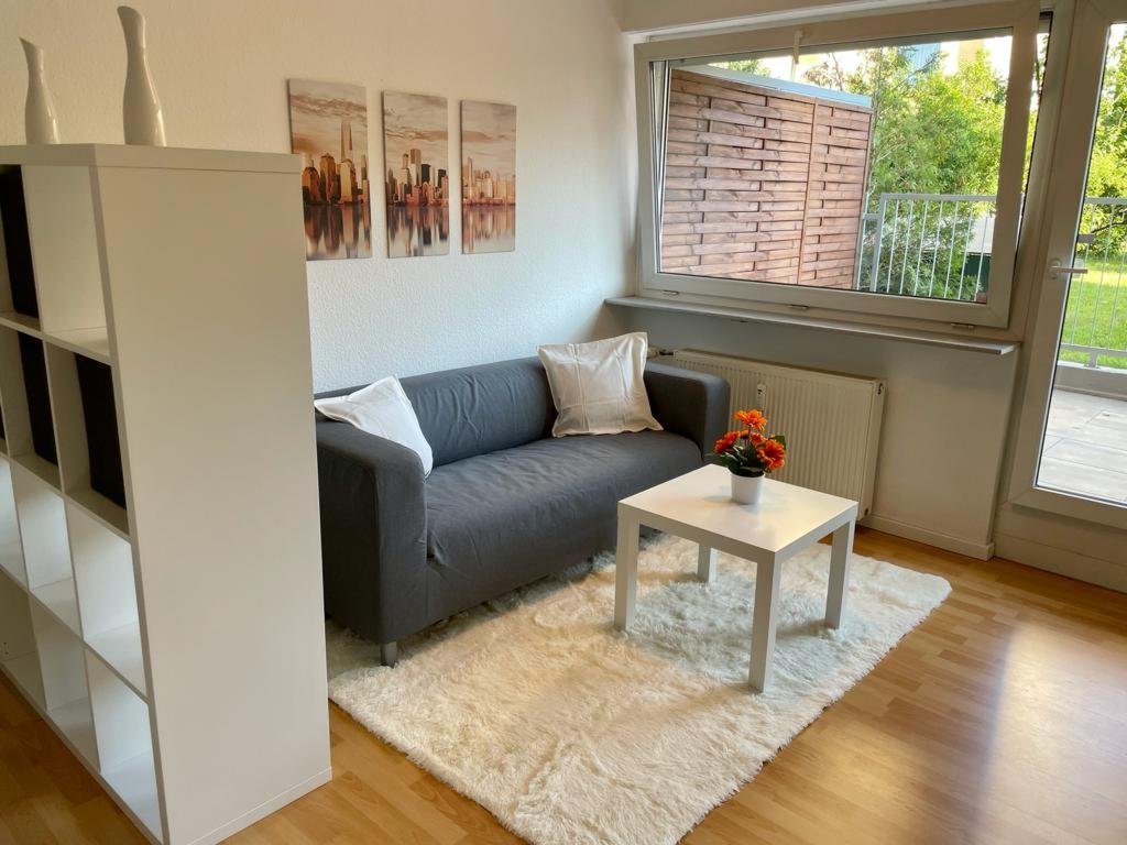 32m2 1-Zimmer Wohnung mit großer Terrasse nahe EZB in Oberrad, Frankfurt am Main